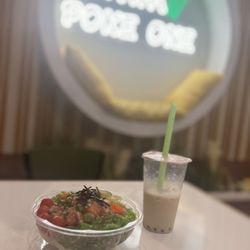 HAWAII POKE ONE - Brown Sugar Fresh Milk. Hawaii Classic Poke