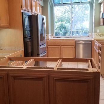 California Granite - After demo and removal of pony wall - Countertop Installation Near Me - Buena Park, California
