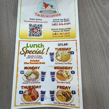 Tacos La Lomita - Mexican Near Me - Phoenix, Arizona Tacos La Lomita - Mexican Near Me - Phoenix, Arizona