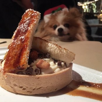LB Steak - Banana Cream Pie w/ toffee peanuts, salted caramel sauce, caramelized bananas | $9 - Steakhouses Near Me - San Jose, California
