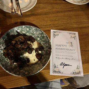 Alpana - Polenta and mushrooms - New American Near Me - Chicago, Illinois Alpana - Polenta and mushrooms - New American Near Me - Chicago, Illinois