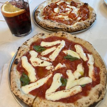 American Gothic Pizza - 2 of our pizzas - Pizza Near Me - Oklahoma City, Oklahoma