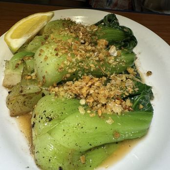 Tiffany's - Garlic Bok Choy - Asian Fusion Near Me - Wailuku, Hawaii Tiffany's - Garlic Bok Choy - Asian Fusion Near Me - Wailuku, Hawaii