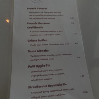 Le Petit Prince - Dessert menu - Creperies Near Me - Henderson, Nevada