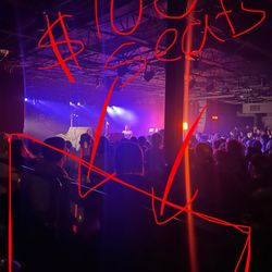The Underground - This is the vantage point from the stage on the left side of the $100 tables.