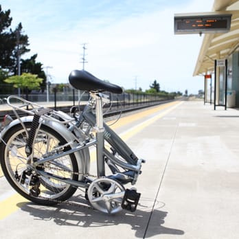 Mobic Bikes LLC - Folded Mobic at BART - Bikes Near Me - Fremont, California Mobic Bikes LLC - Folded Mobic at BART - Bikes Near Me - Fremont, California