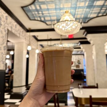 Poindexter - white chocolate iced latte ($4.50) - Cafes Near Me - New Haven, Connecticut