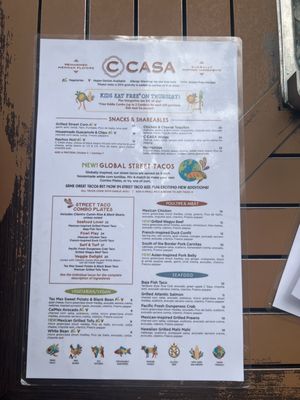 Menu photo 2 C CASA - San Ramon San Ramon, CA
