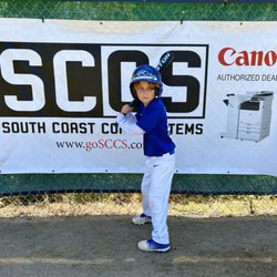 South Coast Copy Systems - Little League sponsor