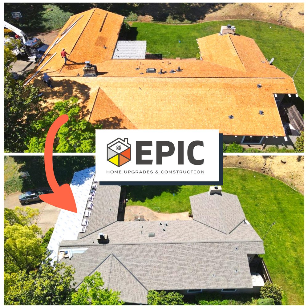 Slide of Epic Roof Replacement
