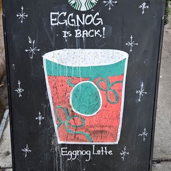 Starbucks - Eggnog Latte, holiday season 2025 - Coffee & Tea Near Me - Forest Hills, New York Starbucks - Eggnog Latte, holiday season 2025 - Coffee & Tea Near Me - Forest Hills, New York
