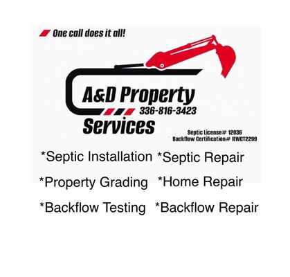 A&D Property Services Logo