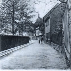 Gerberhäuser - Im Grinderhund ist der St. Marien zu sehen.