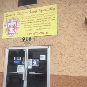 Leone's - Leone's Italian Food Specialty! - Italian Near Me - Cape Coral, Florida Leone's - Leone's Italian Food Specialty! - Italian Near Me - Cape Coral, Florida