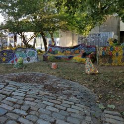 Village of Arts & Humanities Art Center - Mosaic park