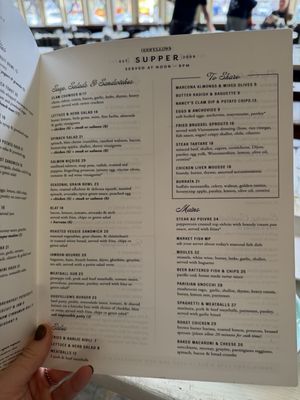 Menu photo 4 Oddfellows Cafe & Bar Seattle, WA