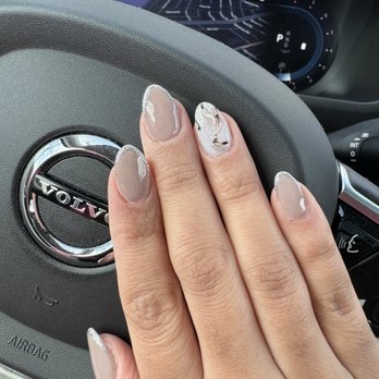Cotton Nail & Spa - Marble effect - Skin Care Near Me - Hewlett, New York