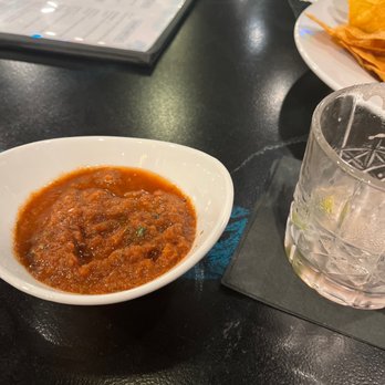 Agave 137 - The salsa... tasted more like chili - Cocktail Bars Near Me - Frederick, Maryland