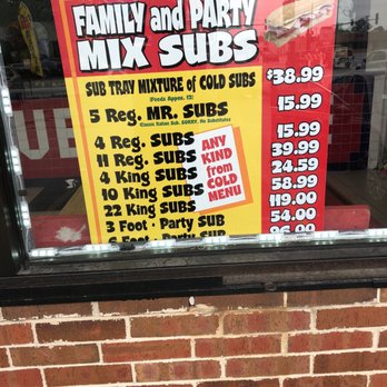 Mr Submarine - a menu for a family and party mix subs - Sandwiches Near Me - Chicago, Illinois Mr Submarine - a menu for a family and party mix subs - Sandwiches Near Me - Chicago, Illinois