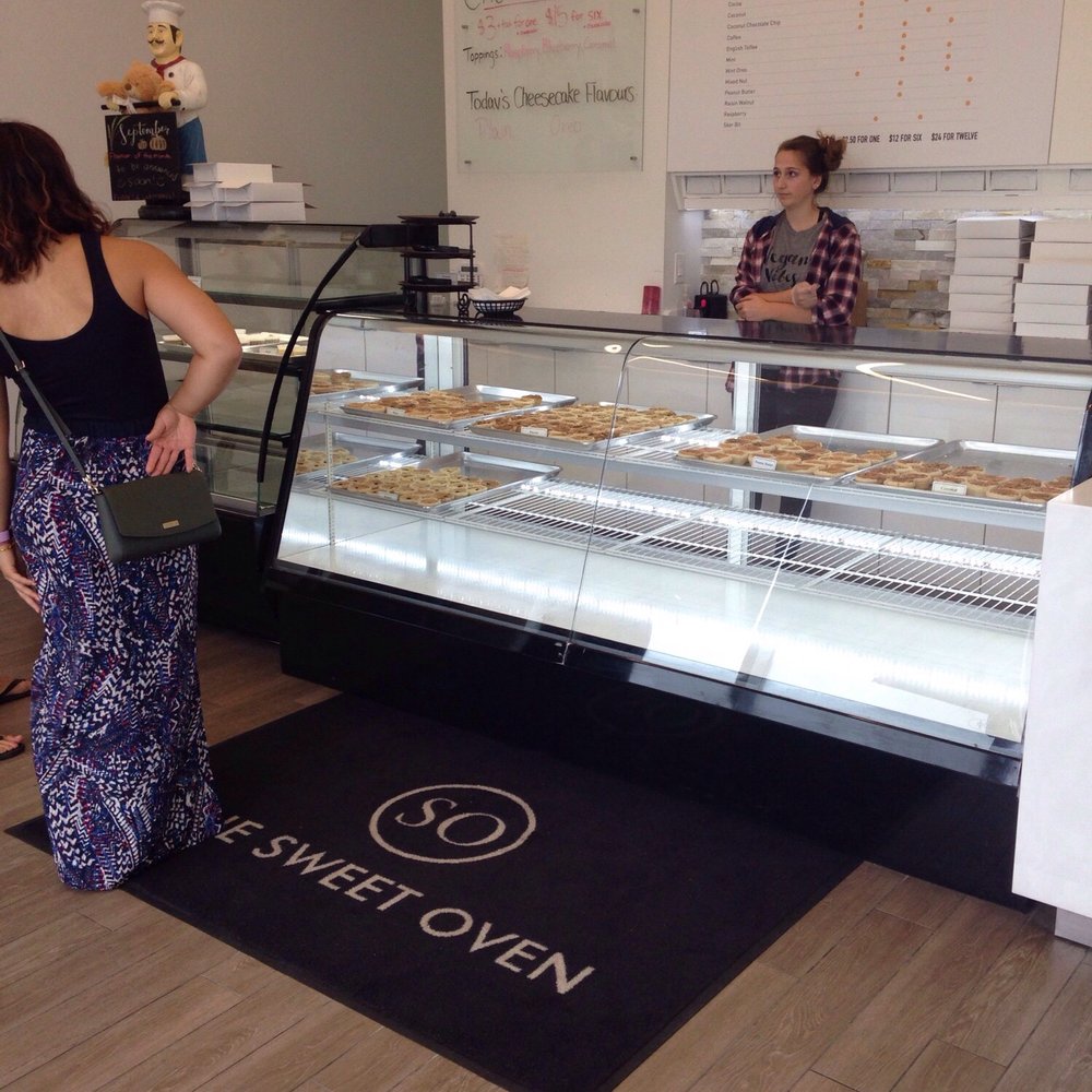 The Sweet Oven - Pastry counter: almost empty by late afternoon No seating inside, just order and go! - Desserts Near Me - Barrie, Ontario The Sweet Oven - Pastry counter: almost empty by late afternoon No seating inside, just order and go! - Desserts Near Me - Barrie, Ontario
