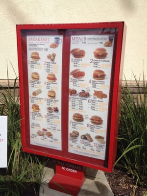 Menu photo 5 Chick-fil-A San Marcos, CA
