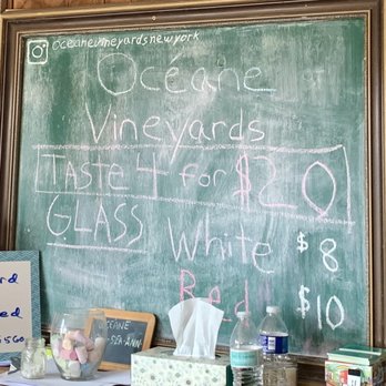 Oceane Vineyards - Prices - Wine Tasting Room Near Me - Chester, New York