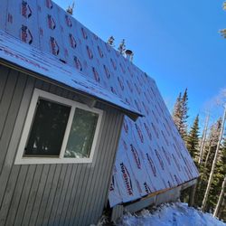 Uribe Roofing - New Underlayment Installed
