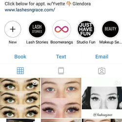 Lashes N Grace - Instagram is @LashesNGrace