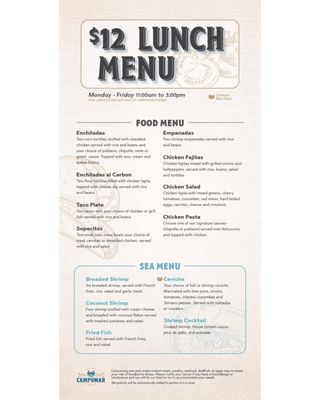 Menu photo 2 Campomar Victoria, TX