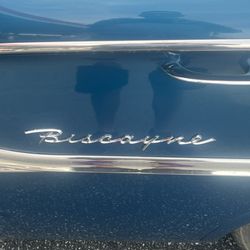 Beautiful Chevy Biscayne in for regular maintenance