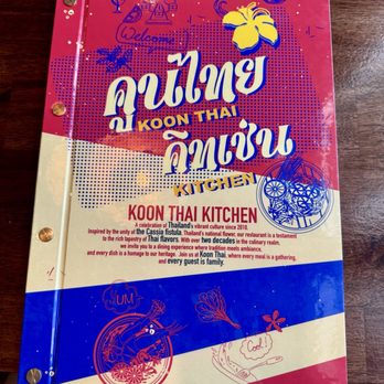 Koon Thai Kitchen - Menu - Thai Near Me - San Diego, California Koon Thai Kitchen - Menu - Thai Near Me - San Diego, California