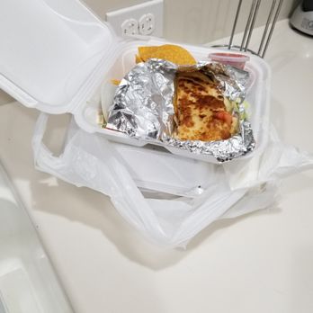 Mr. Taco - Shrimp quesadilla. Too soupy, no bueno - Food Trucks Near Me - Jacksonville Beach, Florida
