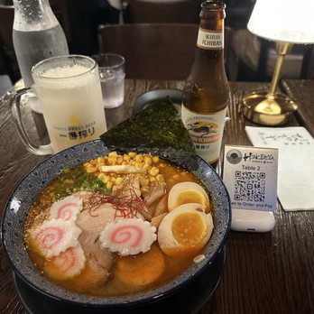 Hinodeya - Newark - Butter corn Ramen, spicy level extra hot ice cold beer, was a perfect meal!!! - Ramen Near Me - Newark, California Hinodeya - Newark - Butter corn Ramen, spicy level extra hot ice cold beer, was a perfect meal!!! - Ramen Near Me - Newark, California