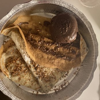 Chocolate SD - Nutella and Granola Crepe - Coffee & Tea Near Me - San Diego, California