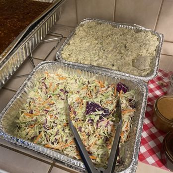 Bootleg BBQ And Catering - Coleslaw and potato - Barbeque Near Me - Chico, California Bootleg BBQ And Catering - Coleslaw and potato - Barbeque Near Me - Chico, California