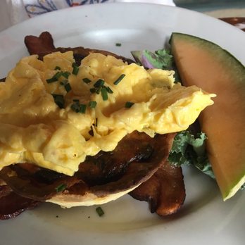 Julienne - Spinach pie with scrambled eggs - New American Near Me - San Marino, California Julienne - Spinach pie with scrambled eggs - New American Near Me - San Marino, California