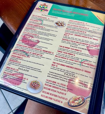 Menu photo 2 Quates Mexican Restaurant Oakland Park, FL