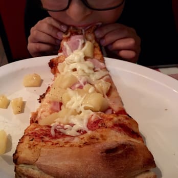 Pizza D'Oro - This is the kids half slice, lol! My son described it as massive! - Pizza Near Me - Costa Mesa, California Pizza D'Oro - This is the kids half slice, lol! My son described it as massive! - Pizza Near Me - Costa Mesa, California