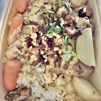 Asian Box - SFO - Chicken curry box $18.99 + $6.99 for extra pork + $1.29 egg = $27.27!!! - Asian Fusion Near Me - San Francisco, California Asian Box - SFO - Chicken curry box $18.99 + $6.99 for extra pork + $1.29 egg = $27.27!!! - Asian Fusion Near Me - San Francisco, California
