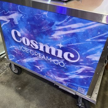 Cosmic Ice Cream - Small ice cream cart - Ice Cream & Frozen Yogurt Near Me - Houston, Texas Cosmic Ice Cream - Small ice cream cart - Ice Cream & Frozen Yogurt Near Me - Houston, Texas