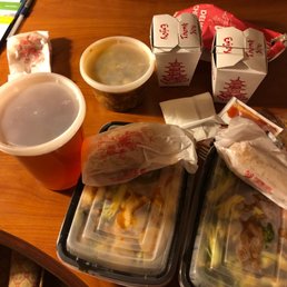 Delivery. Item on left is iced tea. Delivery. Item on left is iced tea.