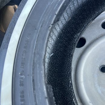 Leyden Tire & Auto - apart of the tire bead that is ripped off - Tires Near Me - Melrose Park, Illinois