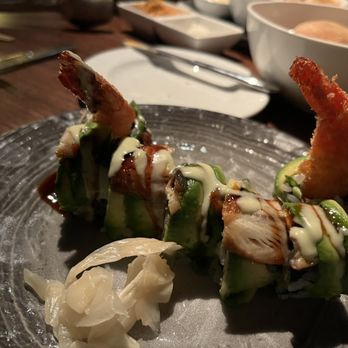 Blue Water Cafe - Dragon Roll - Seafood Near Me - Vancouver, British Columbia Blue Water Cafe - Dragon Roll - Seafood Near Me - Vancouver, British Columbia