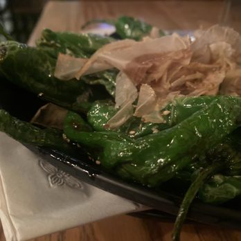 HINODEYA Ramen & Bar Greenville - Shishito Peppers - Ramen Near Me - Dallas, Texas