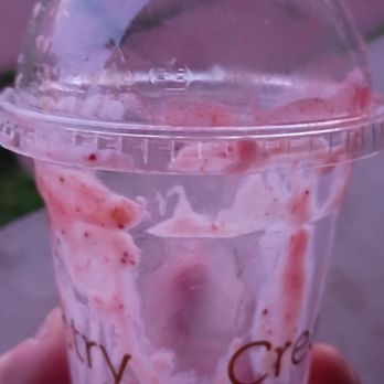 Creamistry - As you can see the *large* fits in my hand. - Ice Cream & Frozen Yogurt Near Me - Gilbert, Arizona