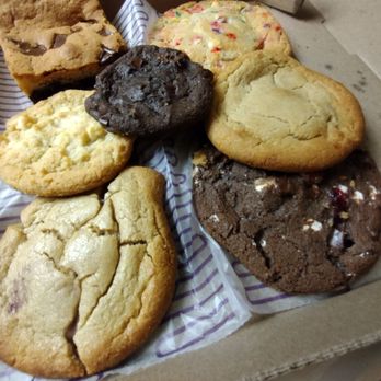 Insomnia Cookies - Brookie, confetti, PB &J, S'mores,band white chocolate macadamia - Desserts Near Me - Reno, Nevada Insomnia Cookies - Brookie, confetti, PB &J, S'mores,band white chocolate macadamia - Desserts Near Me - Reno, Nevada