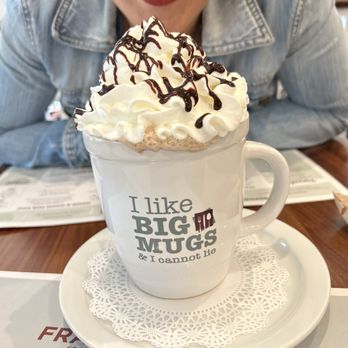 Turning Point - That is just the regular hot chocolate with wipe cream - Breakfast & Brunch Near Me - Long Branch, New Jersey