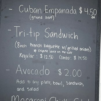 El Cubano - Menu specials - Cuban Near Me - Carlsbad, California