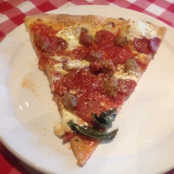 Grimaldi's Pizzeria - Oh maaaan!! Sausage and pepperoni Pizza!!! - Pizza Near Me - Gilbert, Arizona