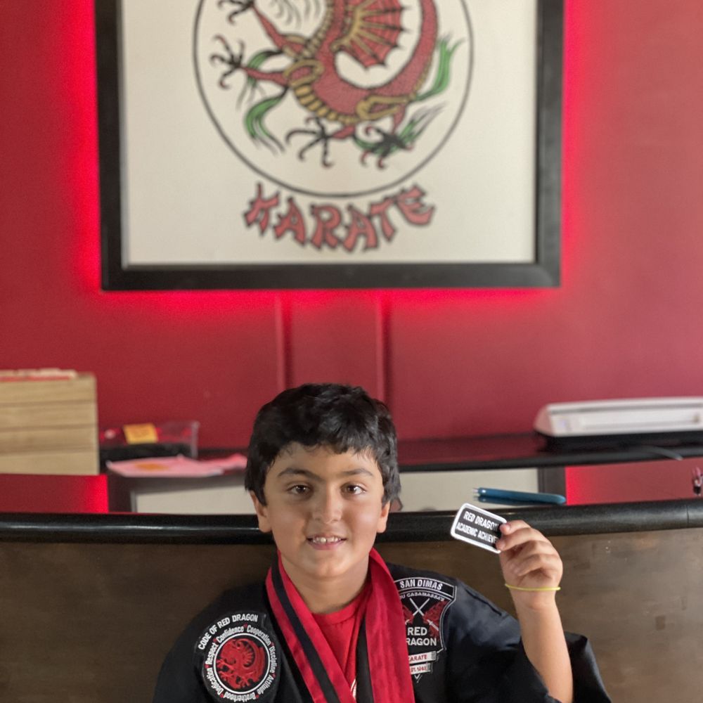 Red Dragon Karate San Dimas - Rewarded for a good report card...helps grow his desire to be successful with positive coaching. - Martial Arts Near Me - San Dimas, California Red Dragon Karate San Dimas - Rewarded for a good report card...helps grow his desire to be successful with positive coaching. - Martial Arts Near Me - San Dimas, California